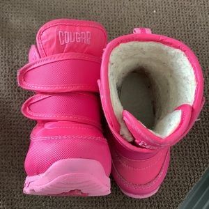 Cougar pink size 5 toddler winter boots